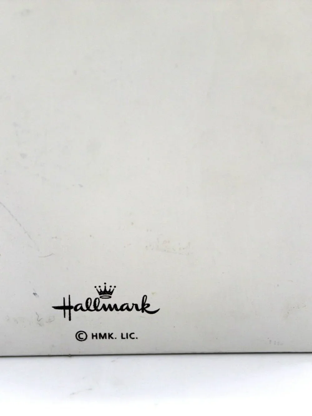 Hallmark Perpetual Desk Calendar White Wood Block With Red Rose Heavy Duty Vtg